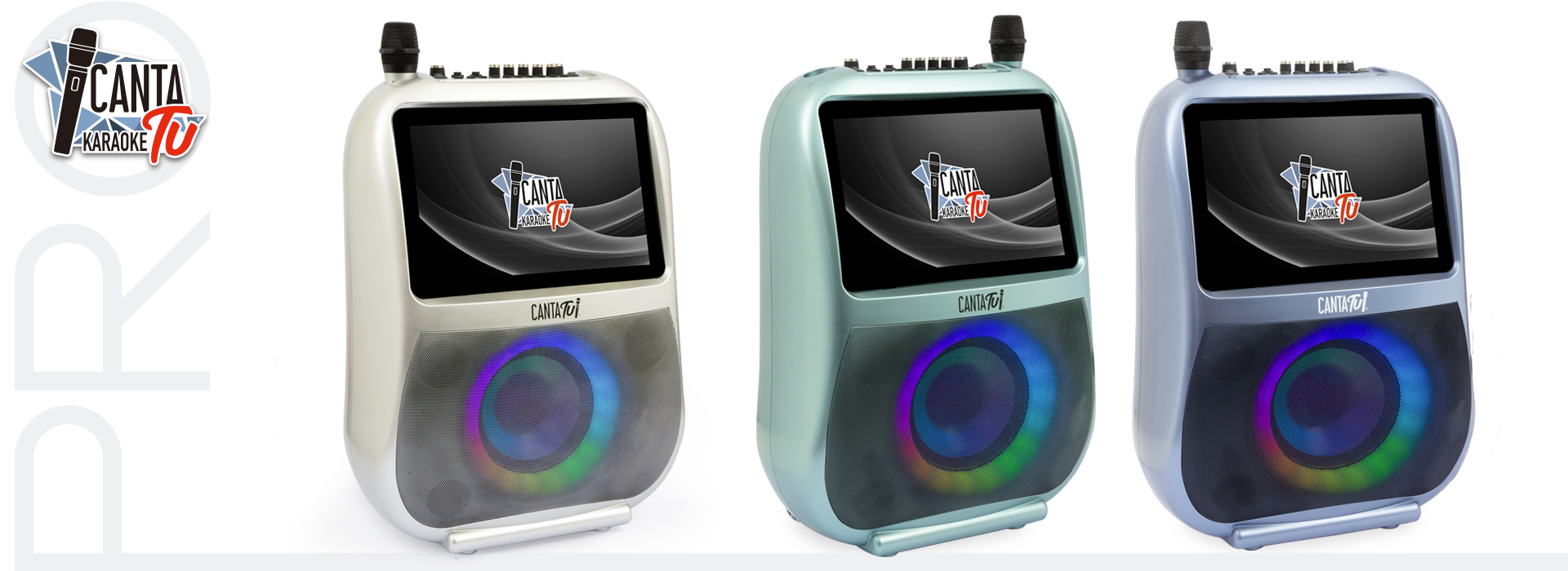 Karaoke Pro 32GB Display Touch 14 CANTA TU Silver CTC10000