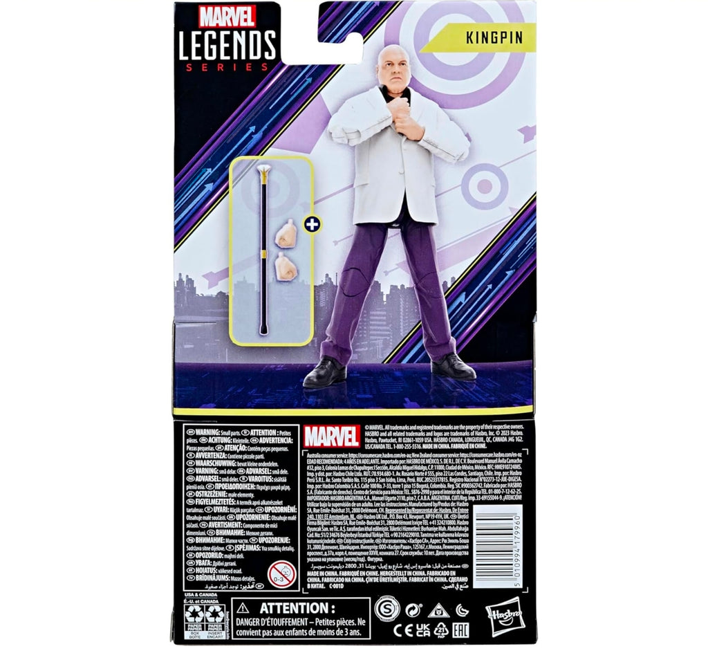 Hasbro Marvel Legends Series, Kingpin, Action Figure collezionabili per Adulti da 15 cm, ispirate a Hawkeye