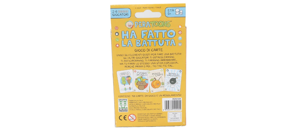 CARTE DA GIOCO PERA TOON