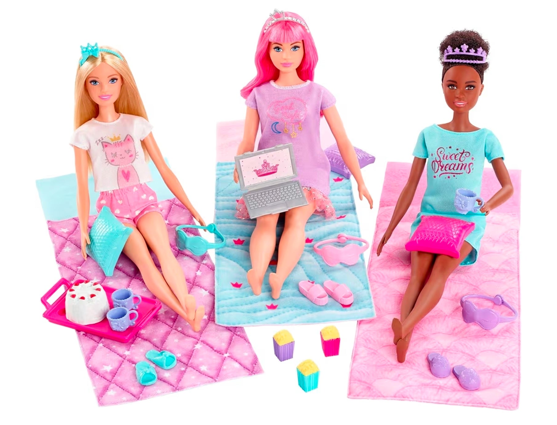 Barbie Princess Adventure Set di 3 bambole