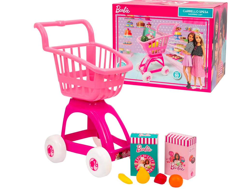 Carrello per lo shopping Barbie di 50 cm