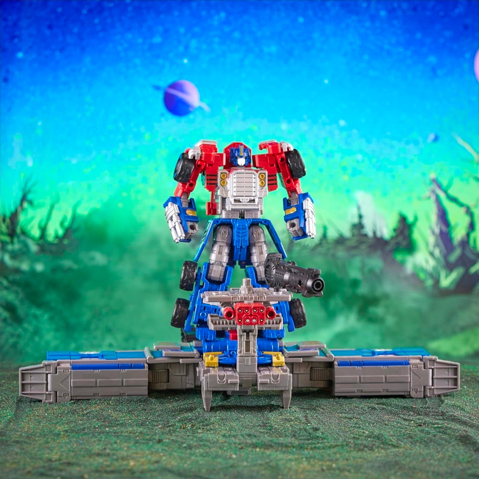 Transformers Legacy Evolution Commander Armada Universe - Optimus Prime, 19 cm, action figure