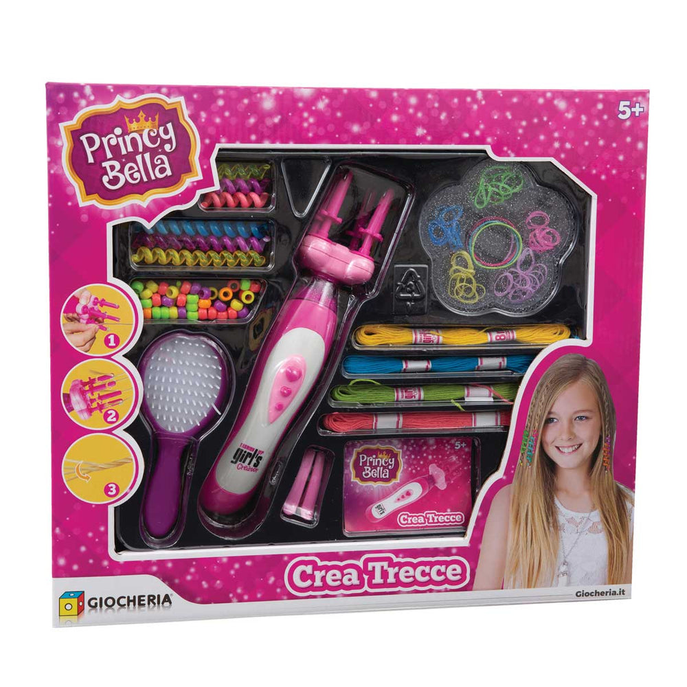kit per capelli Princy Bella Crea Trecce