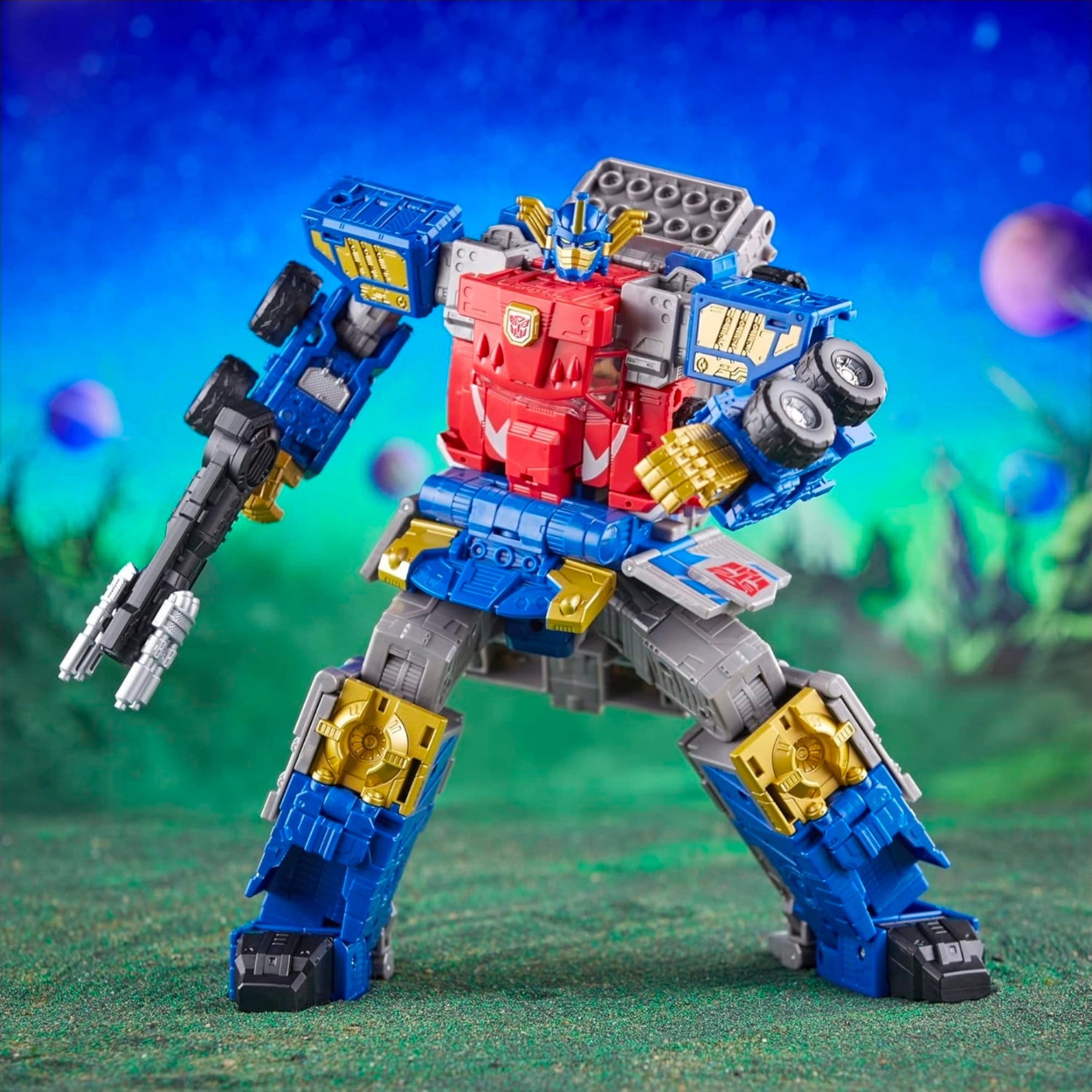 Transformers Legacy Evolution Commander Armada Universe - Optimus Prime, 19 cm, action figure