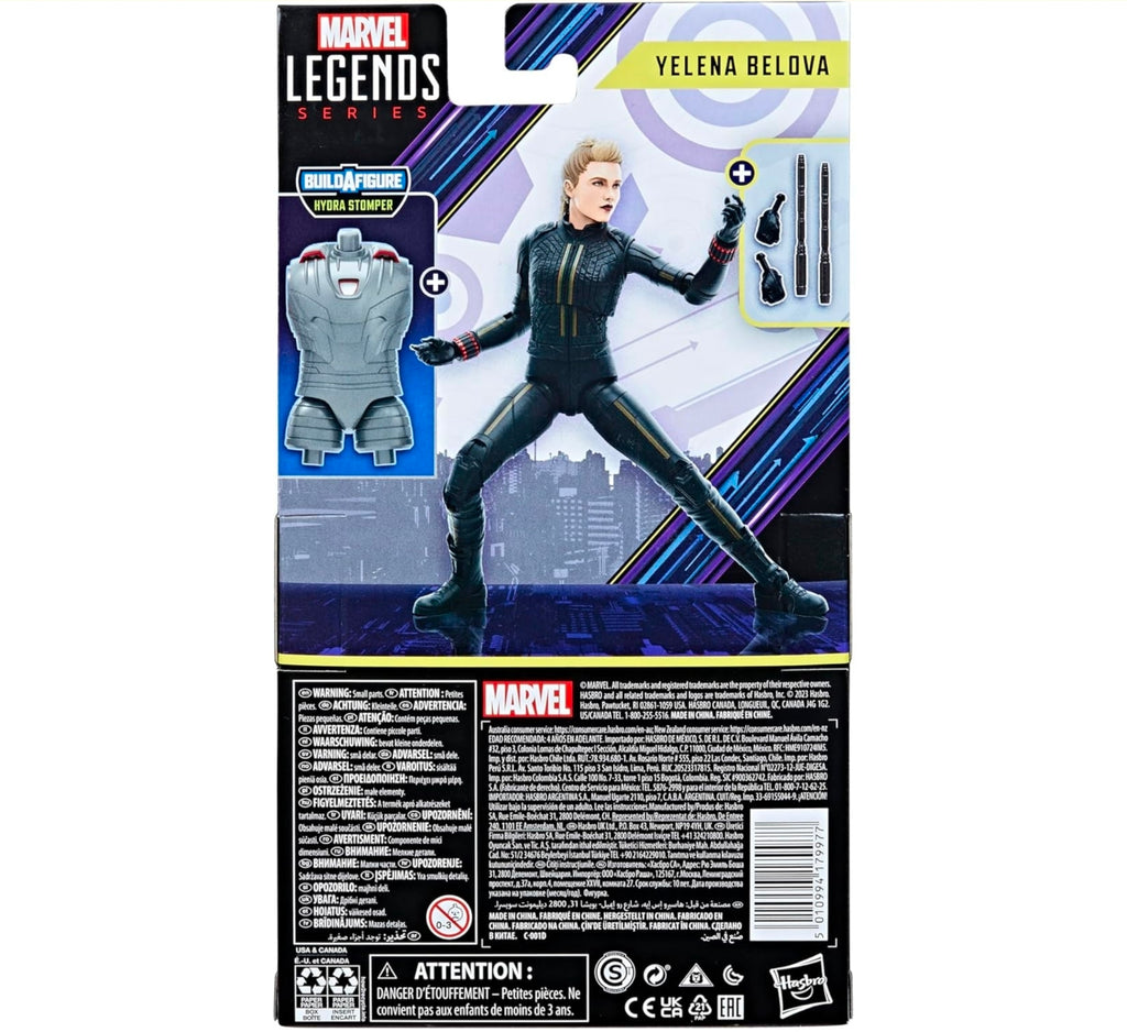 Hasbro Marvel Legends Series, Yelena Belova, Action Figure collezionabili per Adulti da 15 cm, ispirate a Hawkeye