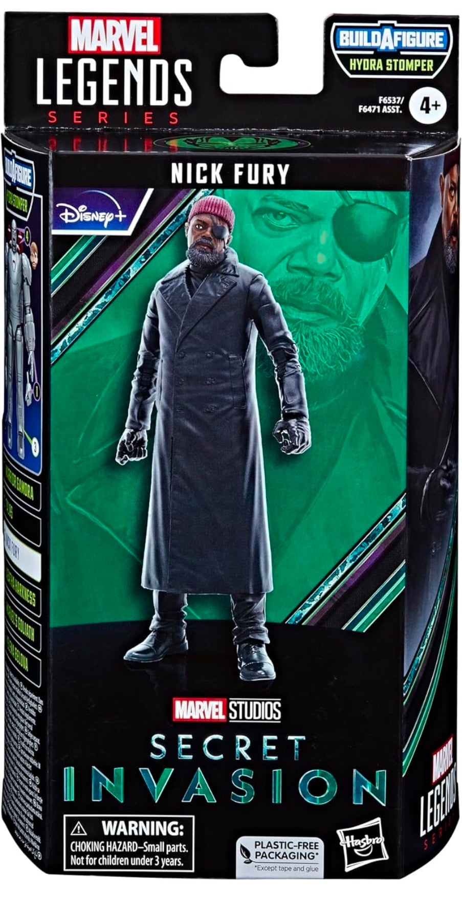 action figure Hasbro Marvel Legends Series di Nick Fury da 15 cm